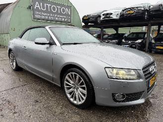 skadebil auto Audi A5 2.0 TFSI 155KW Cabrio Clima Navi Led Xenon NAP 2009/5