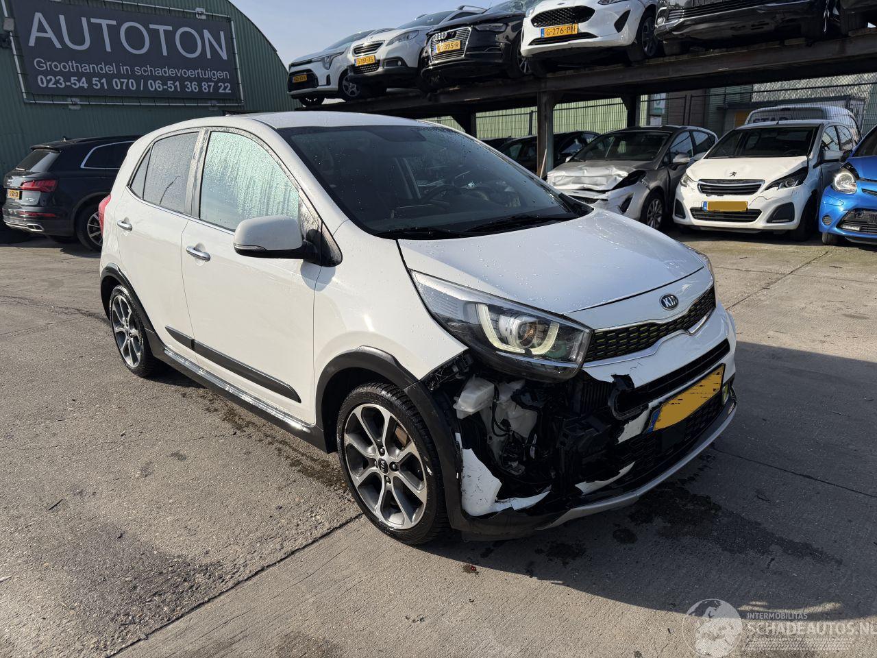 Kia Picanto 1.0 T-GDI 101PK X-Line Clima Navi Camera Leer Led Xenon NAP