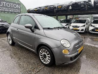 damaged passenger cars Fiat 500 0.9 Twinair 63KW Pano Airco Lounge NAP 2013/5