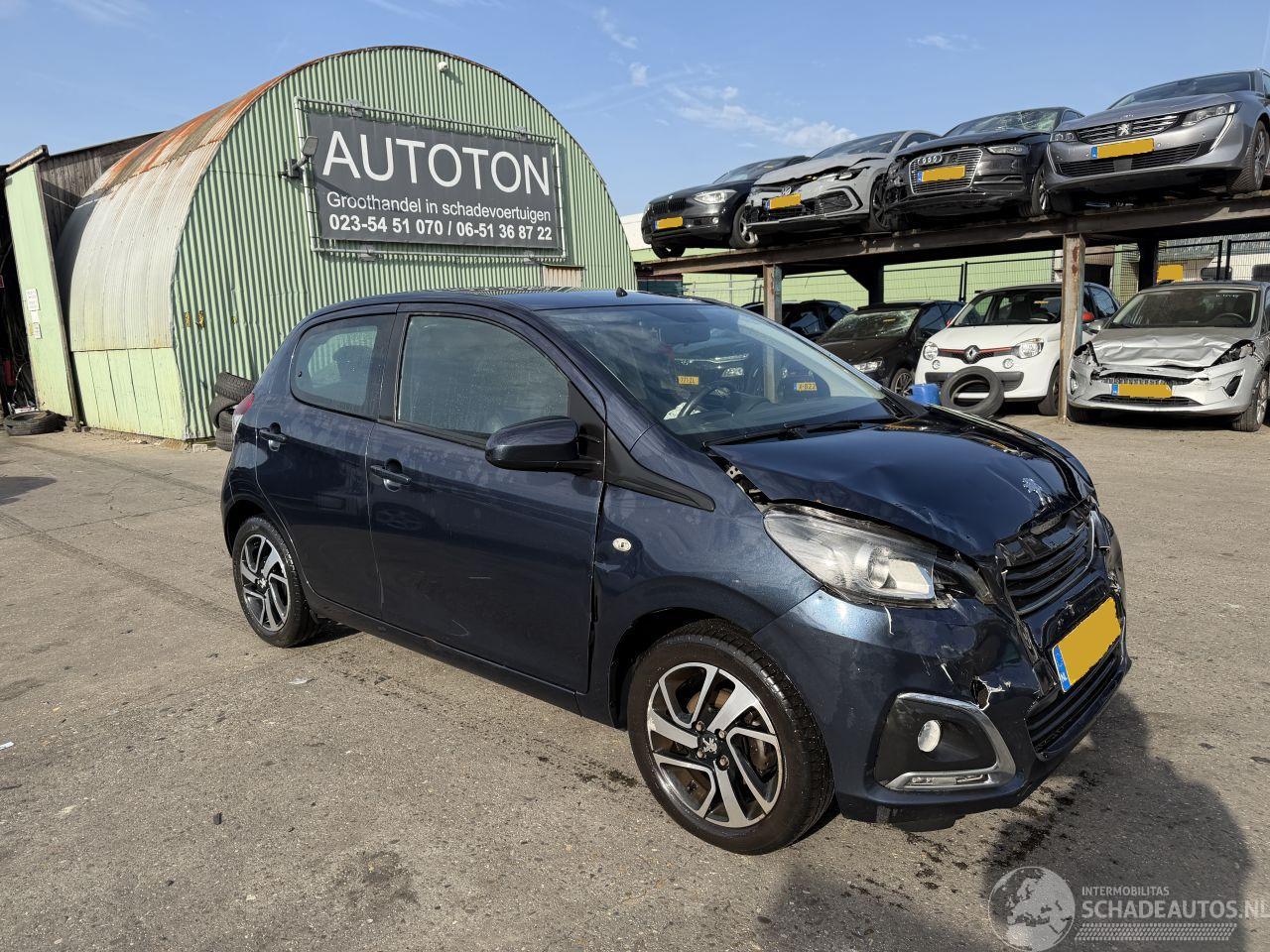 Peugeot 108 1.0 Automaat E-VTI Allure Camera Clima Leer Led 5-Drs NAP