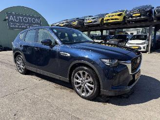 skadebil auto Mazda CX-60 2.5 e-Skyactiv PHEV 141KW Clima Navi Leer Exclusive-Line NAP 2023/4