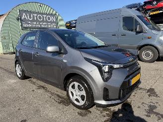 skadebil auto Kia Picanto 1.0 DPI 46KW DynamicLine Clima Navi Led Camera NAP 2024/12