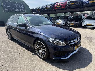 skadebil auto Mercedes C-klasse 180 Autom. 115KW AMG Sport Edition Clima Navi Led Xenon NAP 2017/1