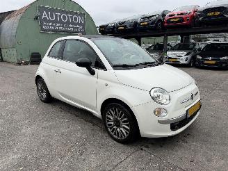 skadebil auto Fiat 500C 0.9 59KW Twinair Turbo Cult Clima Led Xenon NAP 2015/6