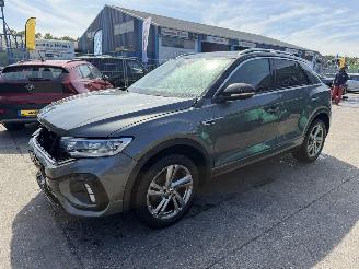 krockskadad bil auto Volkswagen T-Roc 1.0 TSI 81KW R-Line Clima Navi Led Camera Facelift NAP 2023/1