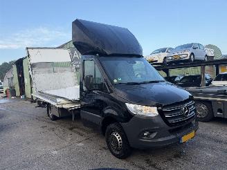 danneggiata veicoli commerciali Mercedes Sprinter 315 CDI Autom. 110KW RWD L3 Dubbellucht Clima Navi Chassis cabine 2024/3