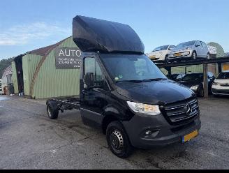 krockskadad bil bedrijf Mercedes Sprinter 315 CDI Autom. 110KW RWD L3 Clima Navi Chassis cabine 2024/3