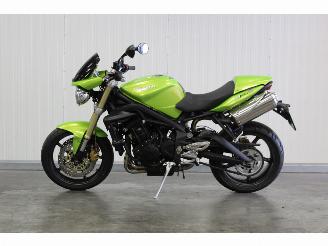 uszkodzony motocykle Triumph Street Triple Lichte Rijdbare Schade 2008