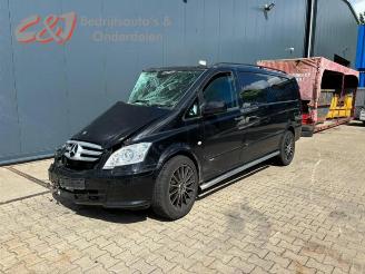 Salvage car Mercedes Vito Vito (639.6), Van, 2003 / 2014 2.2 116 CDI 16V Euro 5 2011/11