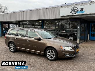 Vrakbiler auto Volvo V-70 1.6 T4 Nordic+ Leer Stoelverw Navigatie Cruise 2014/5