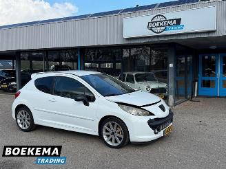 krockskadad bil auto Peugeot 207 1.6 16V T Le Mans 150PK Climate Cruise Schaalstoelen 2009/11