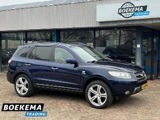 damaged passenger cars Hyundai Santa Fe 2.7i V6 4WD Style Open Dak Leder Navi Clima Cruise SHZ 2007/8