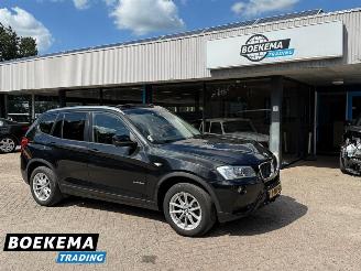 krockskadad bil auto BMW X3 xDrive20i High Executive Panorama Head-Up Leer Navigatie 2012/10