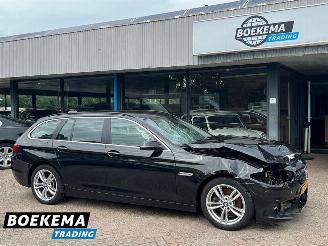 Damaged car BMW 5-serie 518d High Executive Xenon HUD Keyless Climate Cruise PDC Trekh. 2017/2