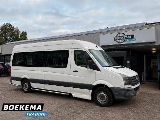 krockskadad bil bedrijf Volkswagen Crafter 35 2.0 TDI L3H2 Rolstoellift Airco 6-Hand 9-Persoons 2013/3