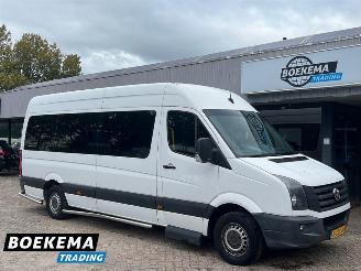 skadebil auto Volkswagen Crafter 35 2.0 TDI L3H2 9-Pers Rolstoellift Airco Cruise 2014/8