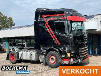 skadebil vrachtwagen DAF XG 480 FT 4X2 Camera ACC Euro6E Koelkast Standairco 2022/7