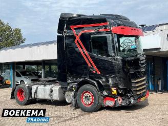 krockskadad bil auto DAF XG 480 FT 4X2 Camera ACC Euro6E Koelkast Standairco 2022/7