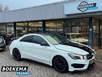 krockskadad bil auto Mercedes Cla-klasse 250 Sport 211PK AMG Memory Harman Kardon Navigatie Cruise 2014/6