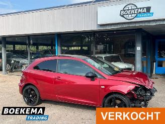 krockskadad bil auto Seat Ibiza SC 1.4 TSI Cupra 180PK Bocanegra DSG Navi Climate 2011/7
