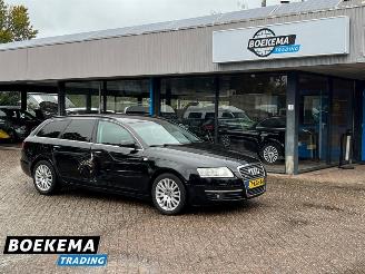 krockskadad bil auto Audi A6 avant 4.2 FSI V8 350pk Quattro Navigatie Leer Stoelverw 2008/4