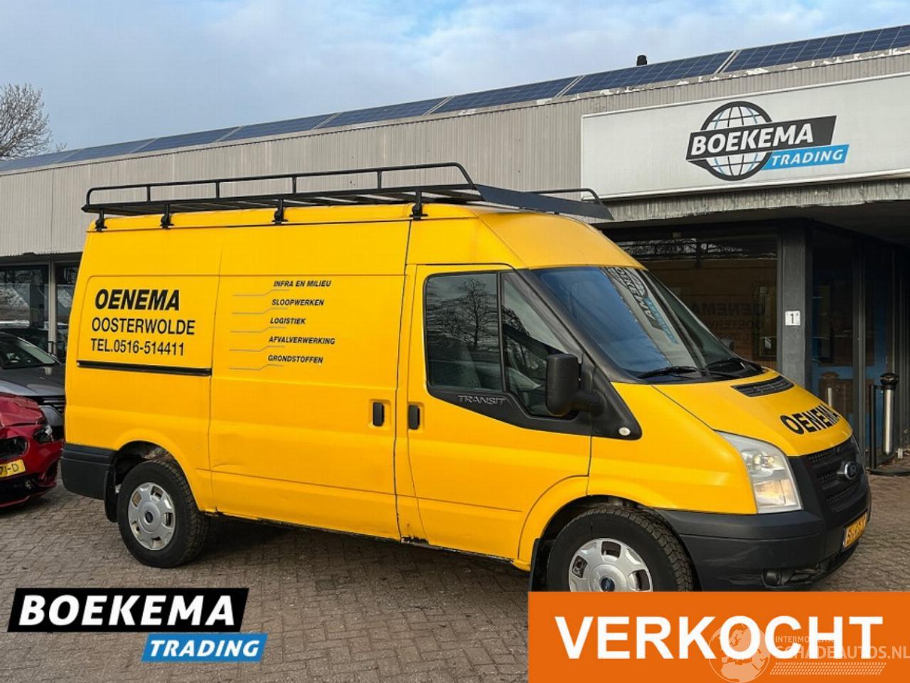 Ford Transit 330M 2.4 TDCI 3-Pers Navi Airco Cruise Imperial Trekh.