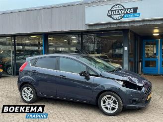krockskadad bil auto Ford Fiesta 1.0 Titanium 125PK 5-Drs Airco Stoelverw. PDC 2014/6