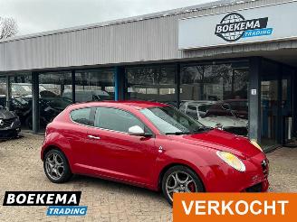 damaged passenger cars Alfa Romeo MiTo 1.3 JTDm Distinctive Leer Navi Climate Cruise PDC 2012/5