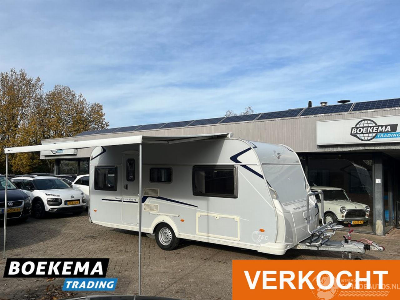 Tec  Travel King 470 TE Luifel Mover Enkele-Bedden Fietsenrek