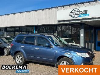 krockskadad bil auto Subaru Forester 2.0 Premium 4X4 LPG Open-Dak Stoelverw Climate 2008/11