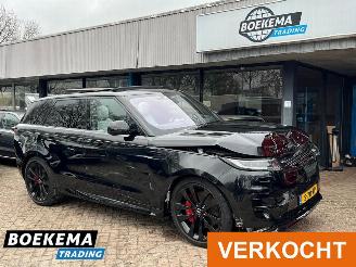 krockskadad bil auto Land Rover Range Rover sport 4.4 P530 First Edition HUD Massage Memory Panorama Luchtvering 2023/3