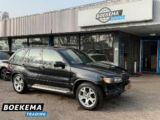 skadebil auto BMW X5 4.4i Executive Open-Dak Automaat Memory 2000/7