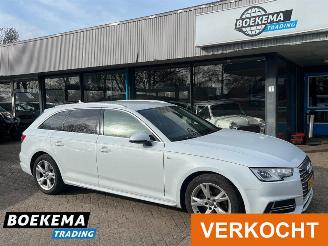 skadebil auto Audi A4 Avant 1.4 TFSI Design Sport Navigatie Cruise Trekhaak PDC 2018/5