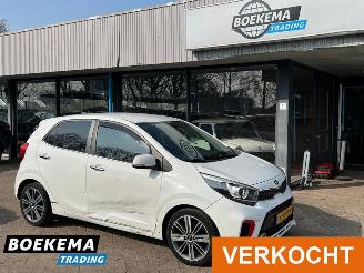 skadebil auto Kia Picanto 1.2 CVVT GT-Line Stoel-Stuurverwarming Camera Navigatie Keyless 2017/4