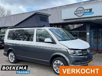 uszkodzony kampingi Volkswagen  Transporter 2.0TDI 150PK DSG Camper Hefdak Luifel Fietsendrager Leer Stoelverw. Navigatie 2017/11