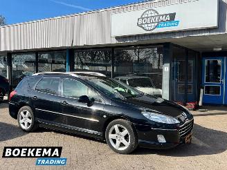 Damaged car Peugeot 407 2.0 Signature Pack Premium Panorama Navigatie Leer Cruise 2010/10