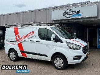 skadebil bedrijf Ford Transit Custom 300 2.0 TDCI 131PK Automaat Navigatie Imperial Schuifdeur 2021/3