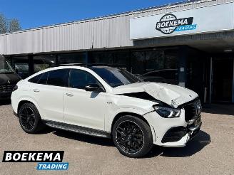 krockskadad bil auto Mercedes GLE Coupé AMG 53 4MATIC+ OrgNL Burmester HUD Panorama 2021/1
