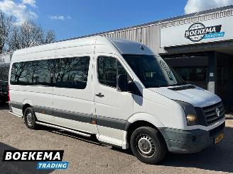 skadebil bedrijf Volkswagen Crafter 35 2.0 TDI L3-H2 Rolstoelbus 9-Persoons Airco Cruise Geveerde-Stoel 2013/6