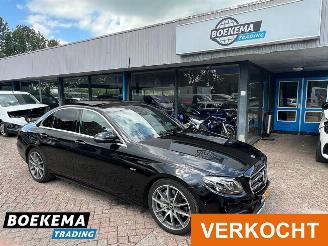 Schadeauto Mercedes E-klasse 220 d Business Sol AMG Panorama Burmester Memory Leer Lane-Ass Camera 2019/12