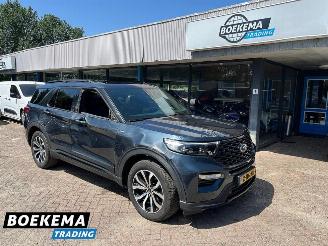 Voiture accidenté Ford Explorer 3.0 V6 EcoBoost PHEV ST-Line B&O Sound Stoelverkoeling Leer ACC Navigatie Camera 2024/2