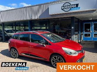 krockskadad bil auto Renault Clio Estate 0.9 TCe Expression Navigatie Cruise-Control Airco 2014/2