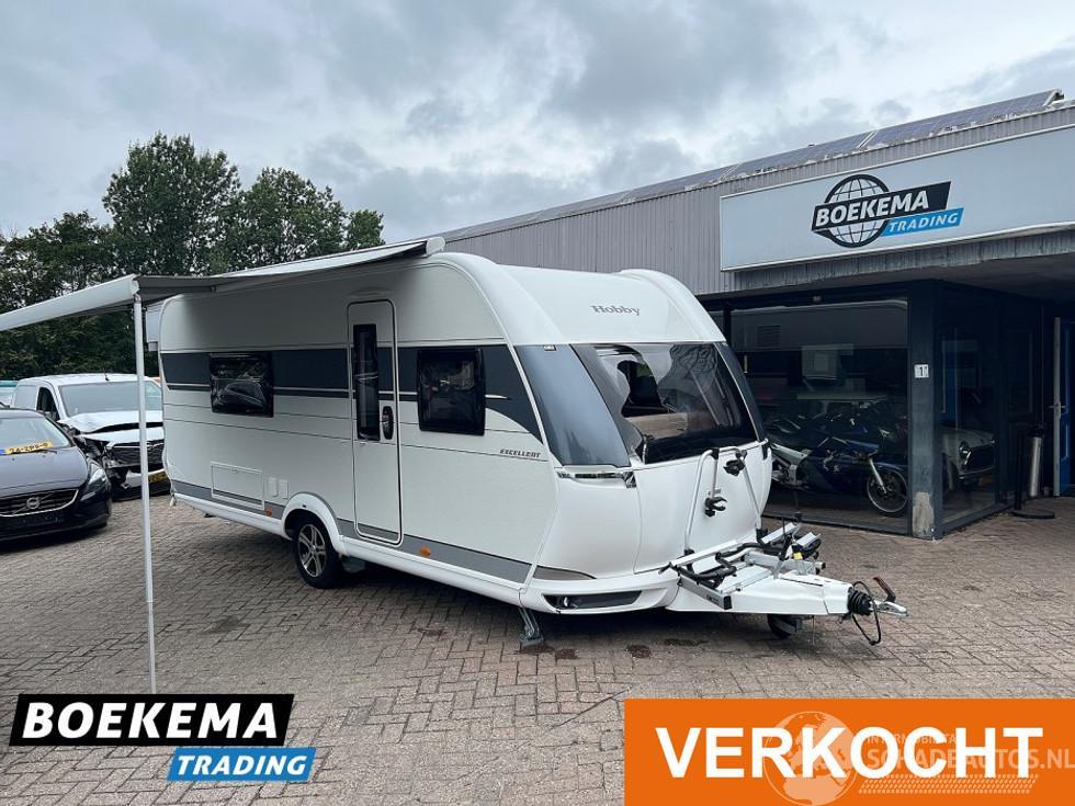 Hobby  540 WLU Excelent Enkele Bedden Airco Mover Luivel
