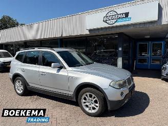 uszkodzony samochody osobowe BMW X3 2.0i Executive Leer Stoelverwarming Clima Cruise 2007/8