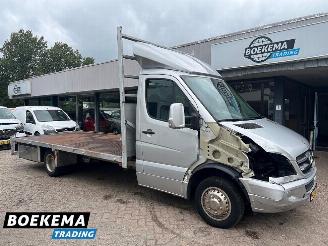 skadebil bedrijf Mercedes Sprinter 518 3.0 CDI 432 Automaat Open-Laadbak Airco Cruise 2008/6
