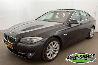 škoda osobní automobily BMW 5-serie 520i Automaat Leder Pano Clima Navi Upgrade Edition 2013/5