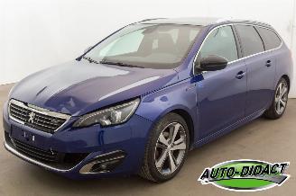 krockskadad bil auto Peugeot 308 1.2 GT-Line Clima Navi Pano Camera 2017/2