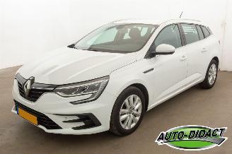 krockskadad bil auto Renault Mégane Estate 1.0 Clima Navi TCe Zen 2021/11