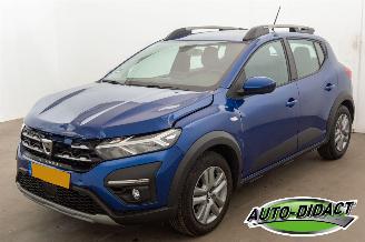 krockskadad bil auto Dacia Sandero 1.0 TCe Automaat 28.623 km NAP Navi Camera 90 Comfort 2021/6