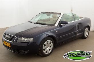 skadebil auto Audi A4 Cabriolet 2.4 V6 Automaat Clima 2003/10